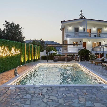 Villa Mairi - 2 Private Pools & Game Room Near Athens Salamine Extérieur photo