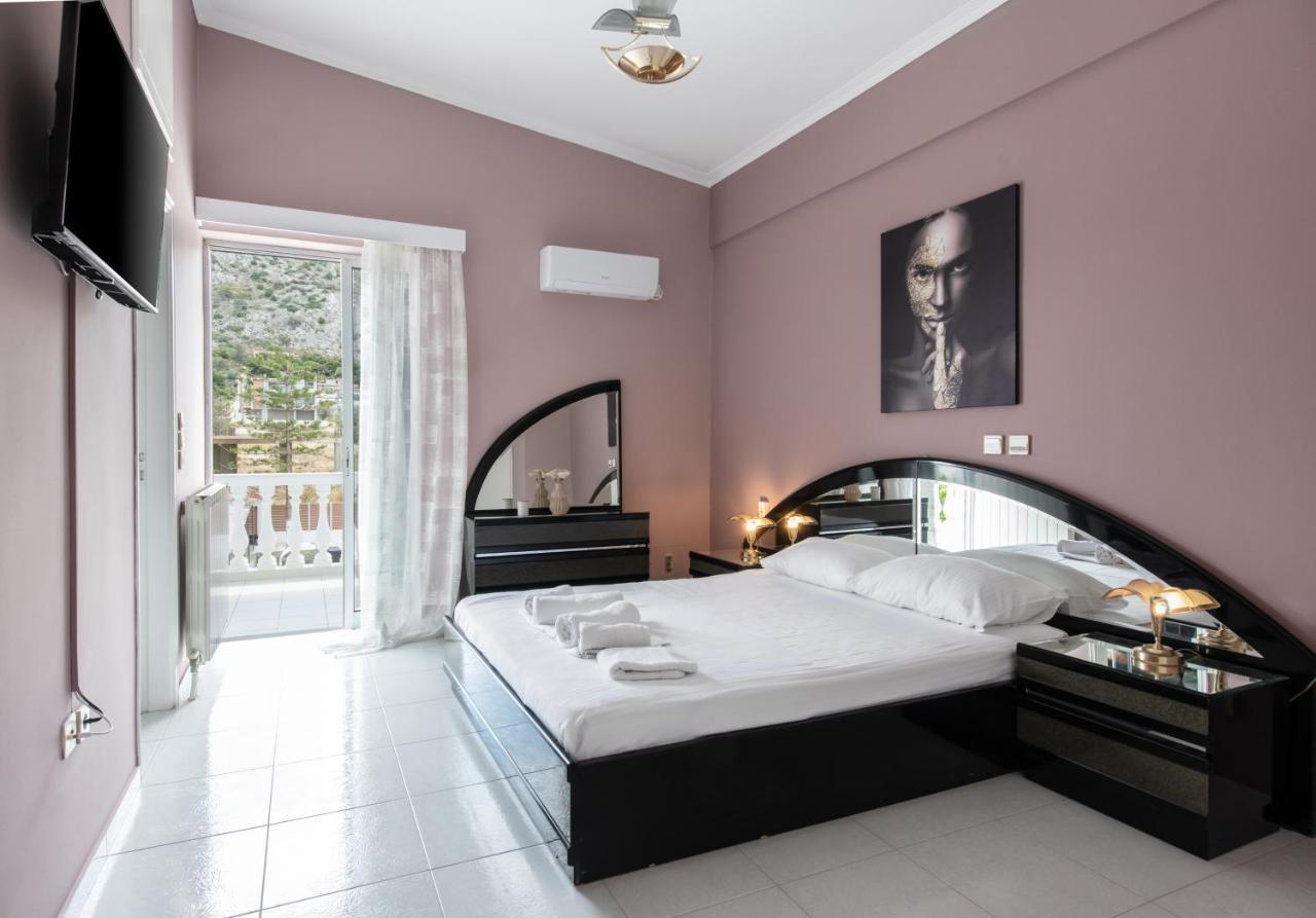 Villa Mairi - 2 Private Pools & Game Room Near Athens Salamine Extérieur photo